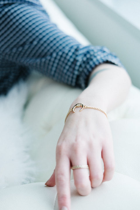 Crescent Moon Bracelet