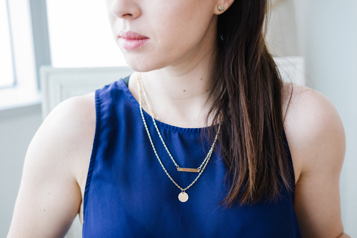 How to Layer Necklaces Without the Tangle